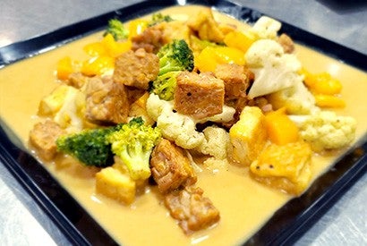 Tempeh and Tofu Curry